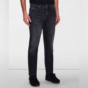 7 for All Mankind Men’s Black Adrien Jeans